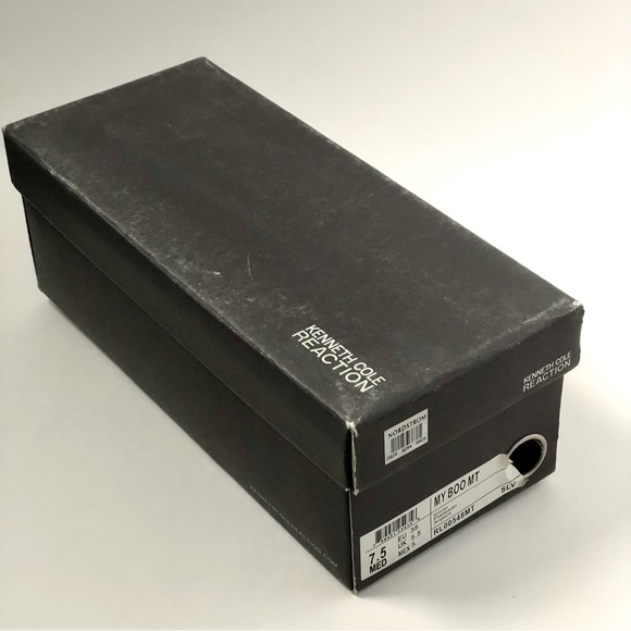 Kenneth Cole Reaction Shoes | Jeweled Silver Flats. | Color: Silver | Size: 7.5 - Picture 6 of 6